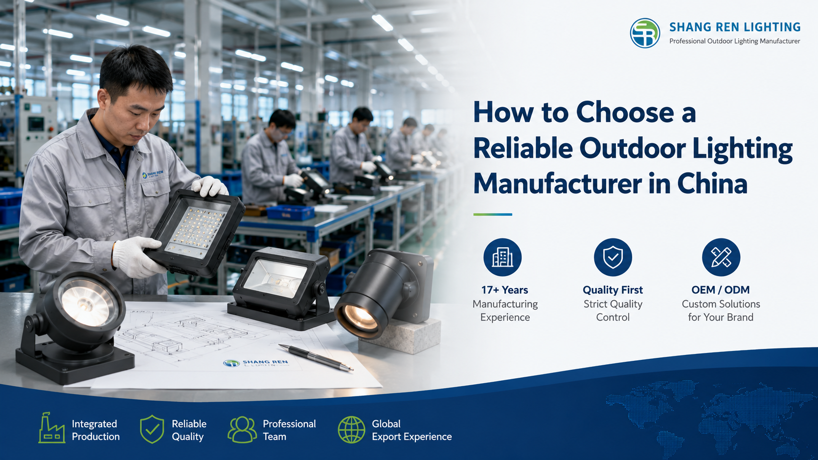 How to Choose a Reliable Outdoor Lighting Manufacturer in China