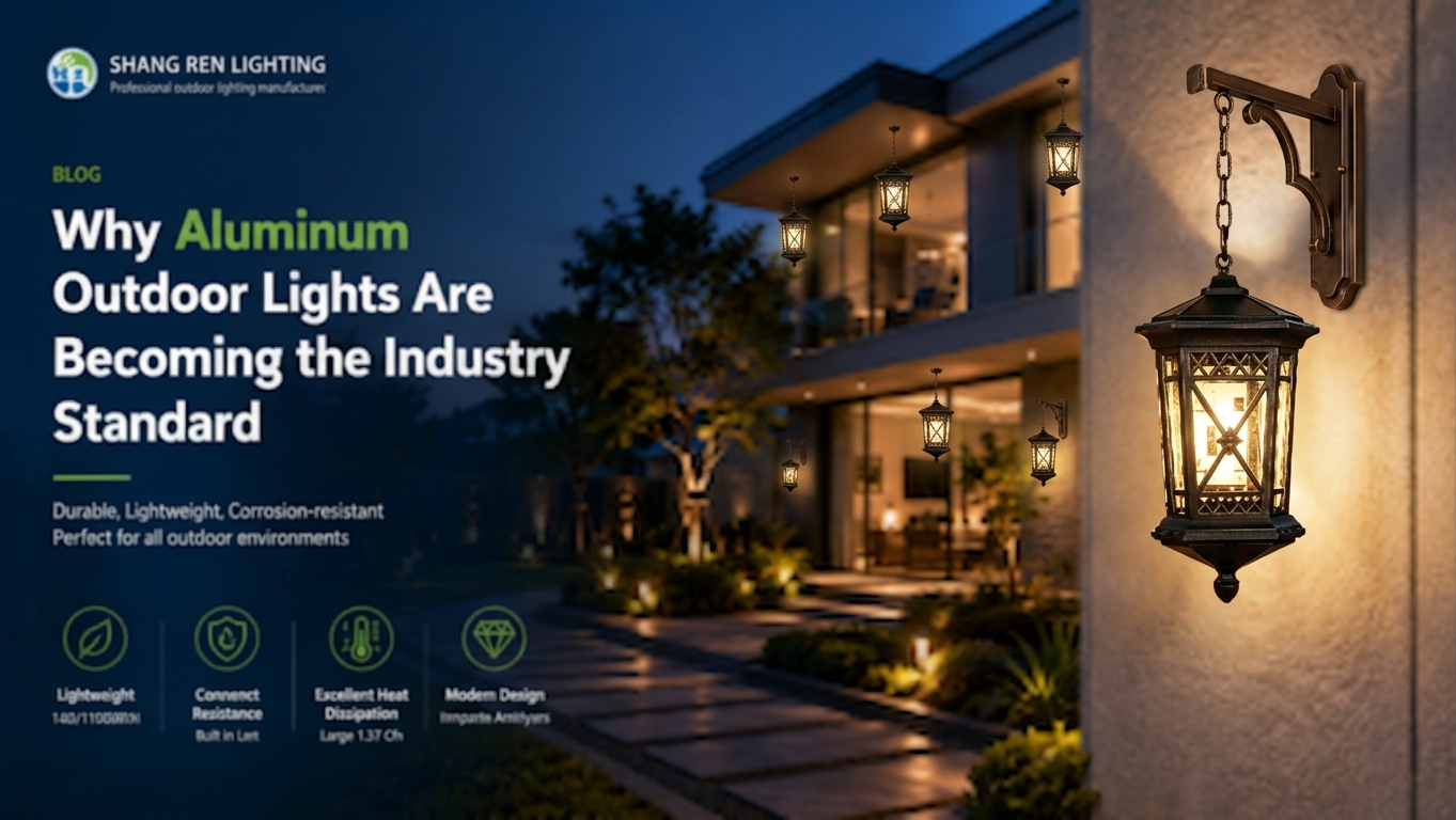 Why Aluminum Outdoor Lights Are Becoming the Industry Standard